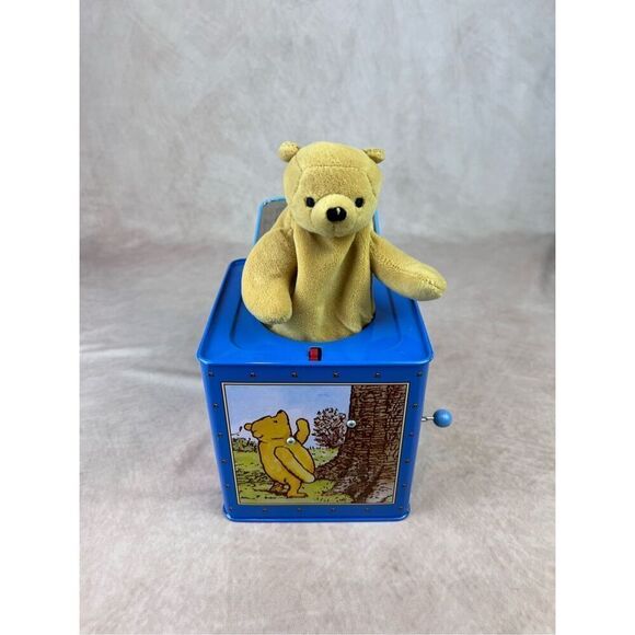 Vintage Disney Winnie The Pooh Jack in the Box Musical - Picture 9 of 9